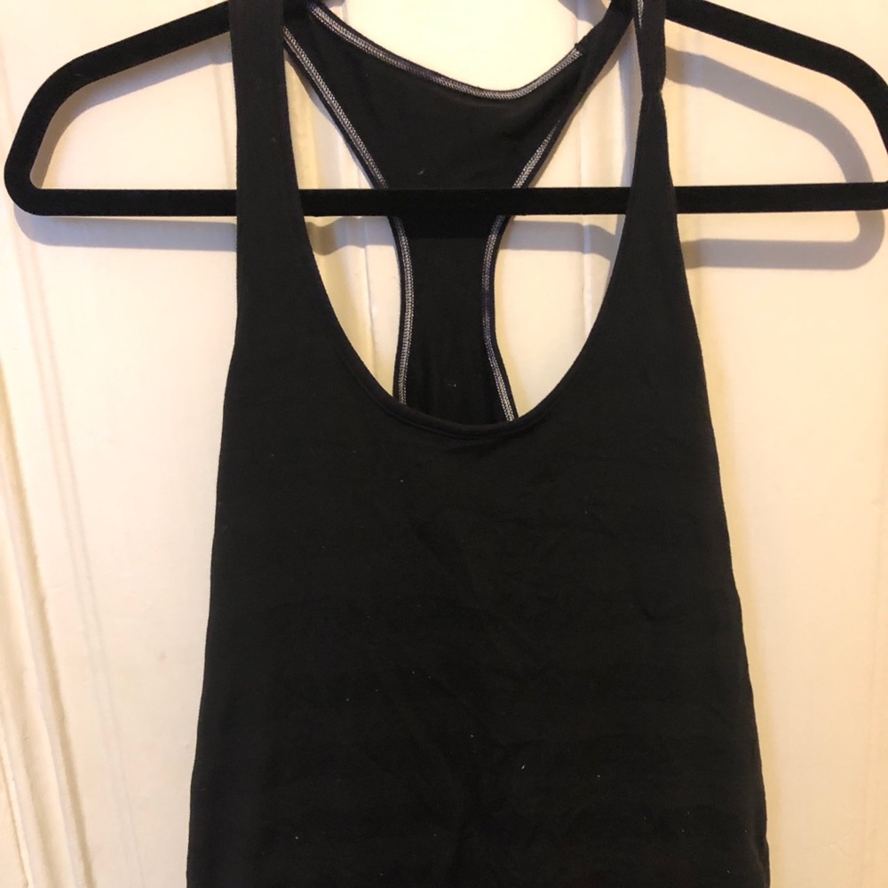 Lululemon black racer back tank